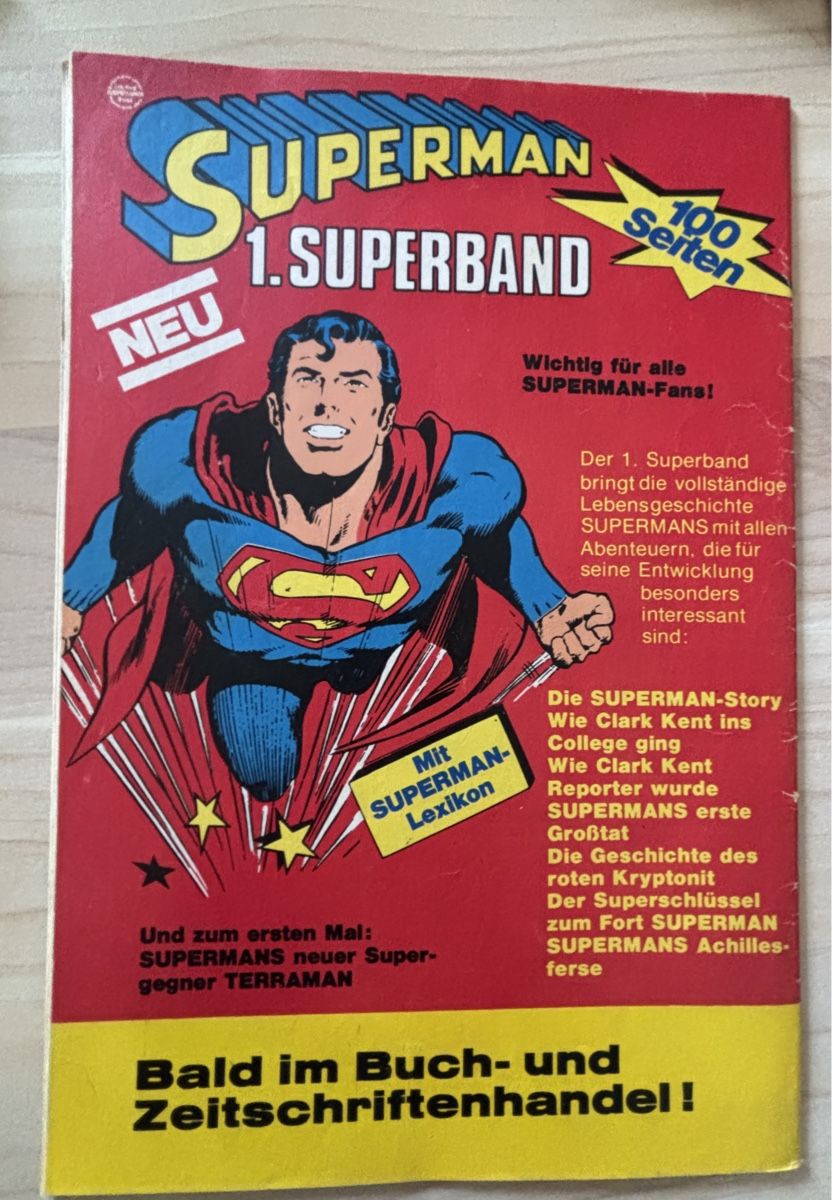 Fumetti: Superman Heft 21/1973, schön – Usato da Kehrsatz venduto da Raboy 1