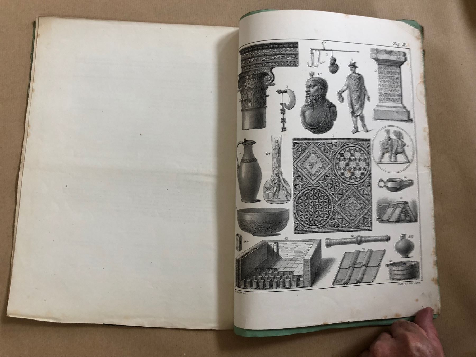 Libri: Die Schweiz unter den Römern. 1862 – Usato da Zürich venduto da allp 6