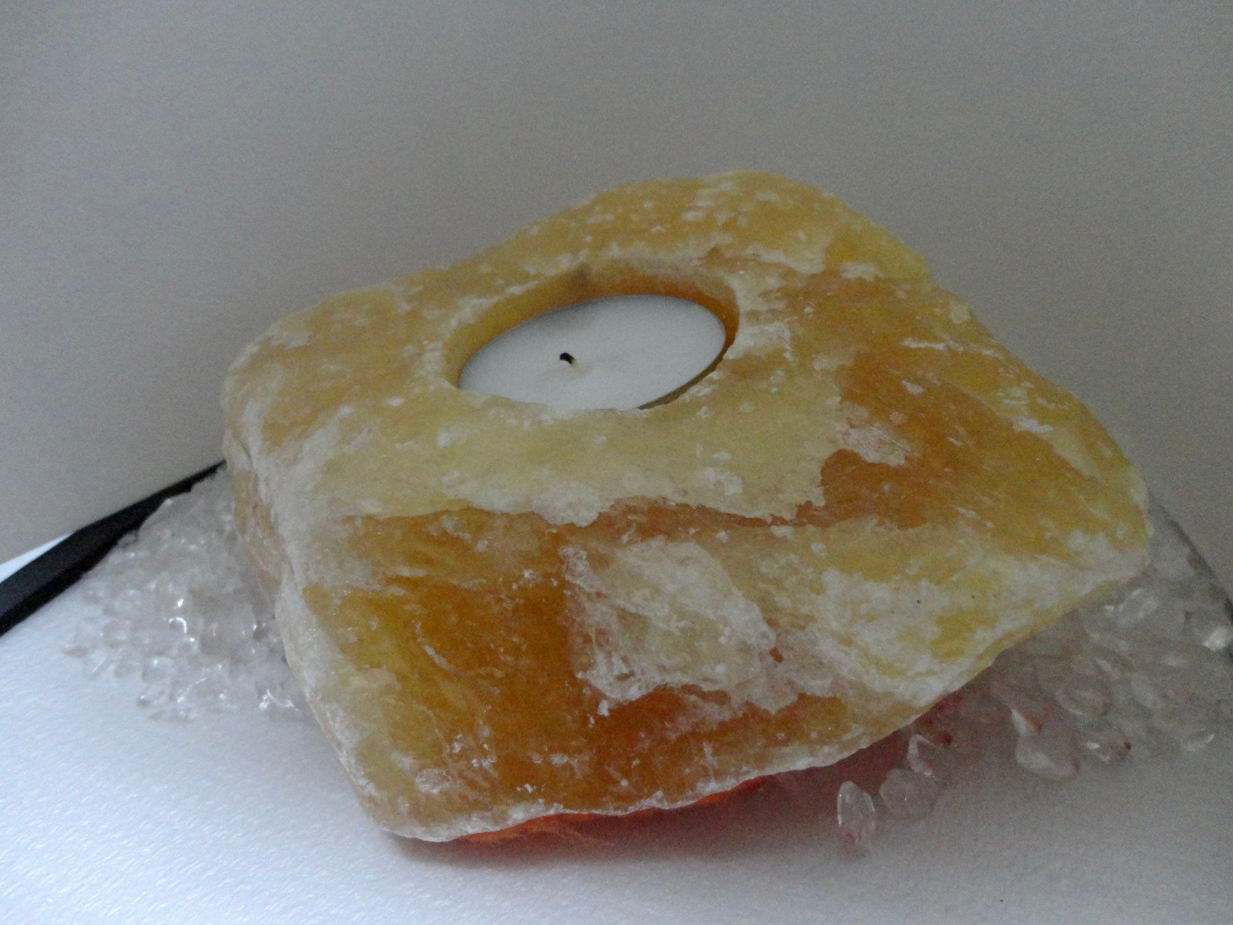 Pietre preziose: Windlicht - Orangen-Calcit – Nuovo (secondo la descrizione) da Biberist venduto da tl-schmuck 1