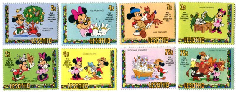 Alle Briefmarken: Briefmarken "Walt Disney. Micky Maus". Lesotho – Neu und originalverpackt aus Basel von Butsch5