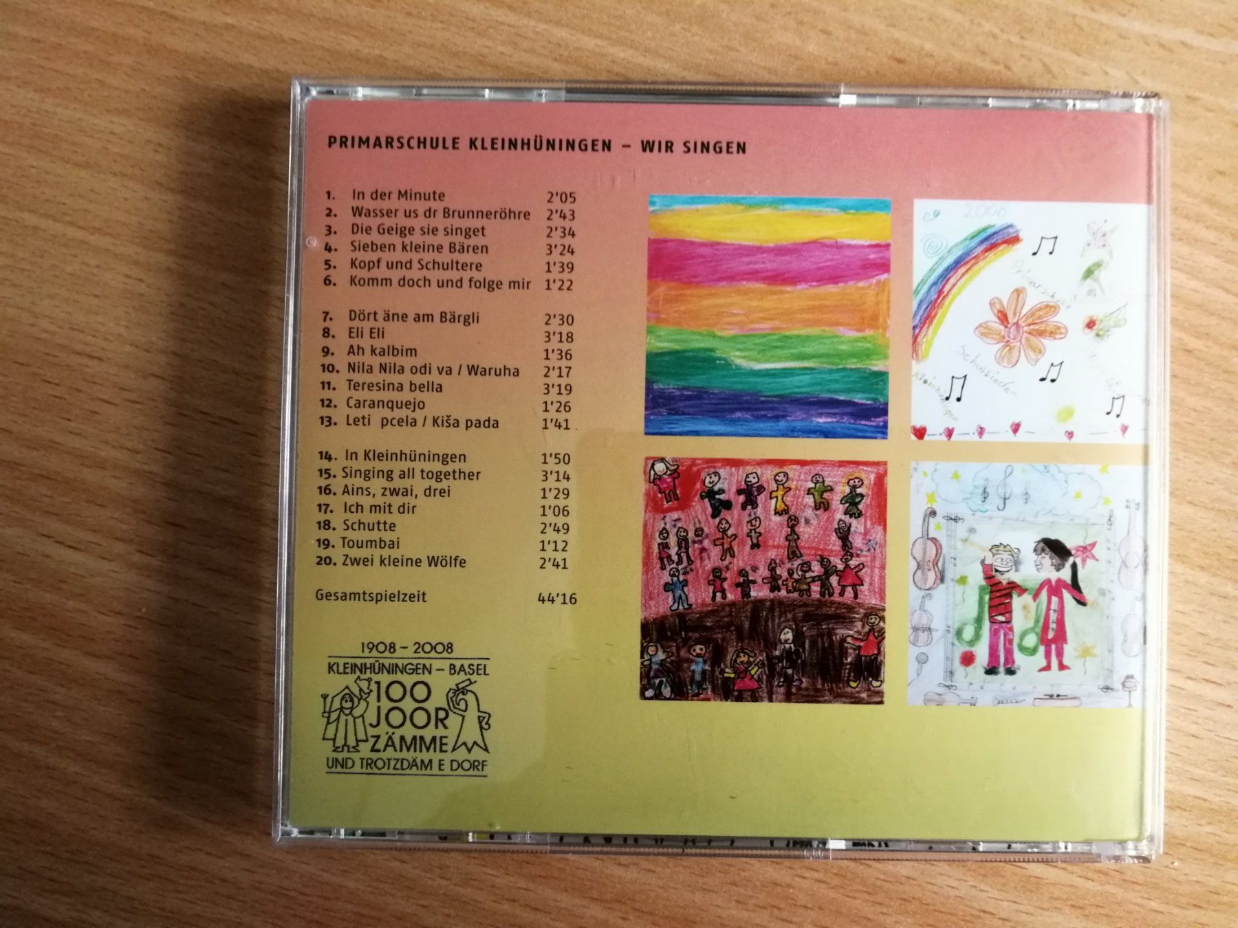 CD: CD Mit Kinderchor, Primarschule Kleinhünlngen – Usato da Basel venduto da Alfons39 1