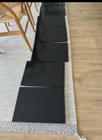 Metallelemente USM schwarz 7 Stück guter Zustand