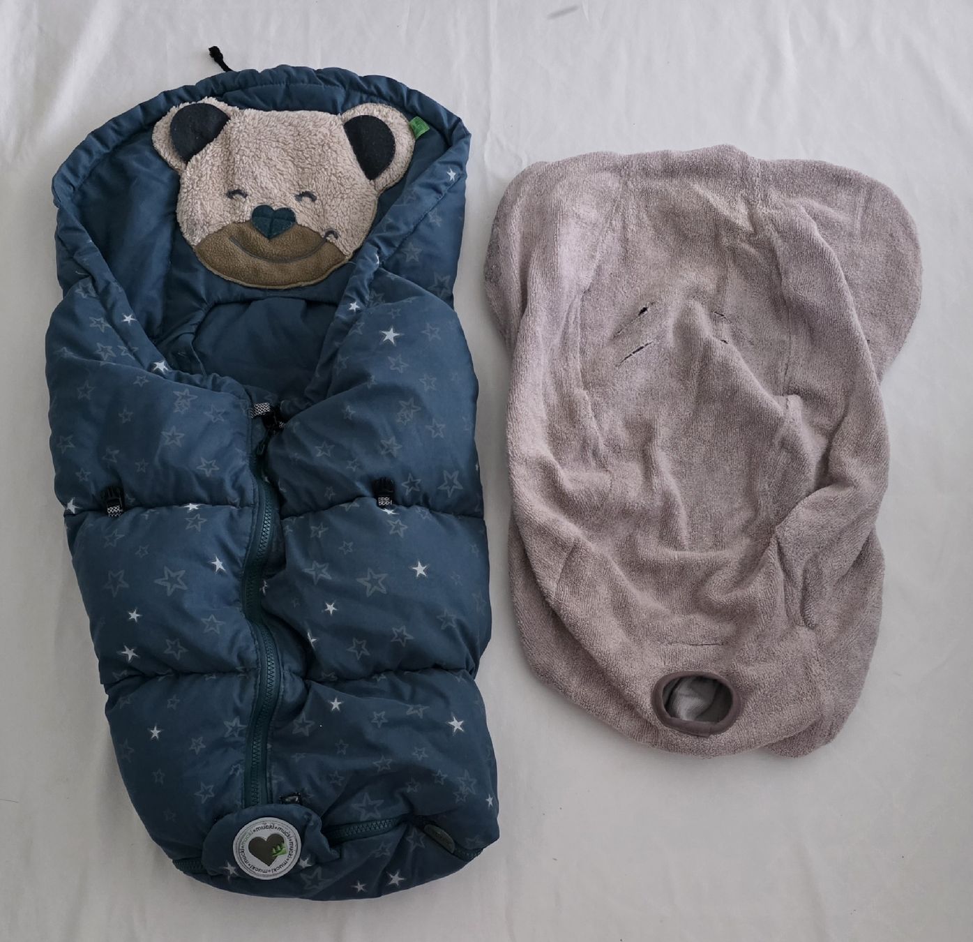 Schlafsäcke: Kinderwagen Fusssack + Maxi Cosi Einsatz – Gebraucht aus Hermrigen von R20121989