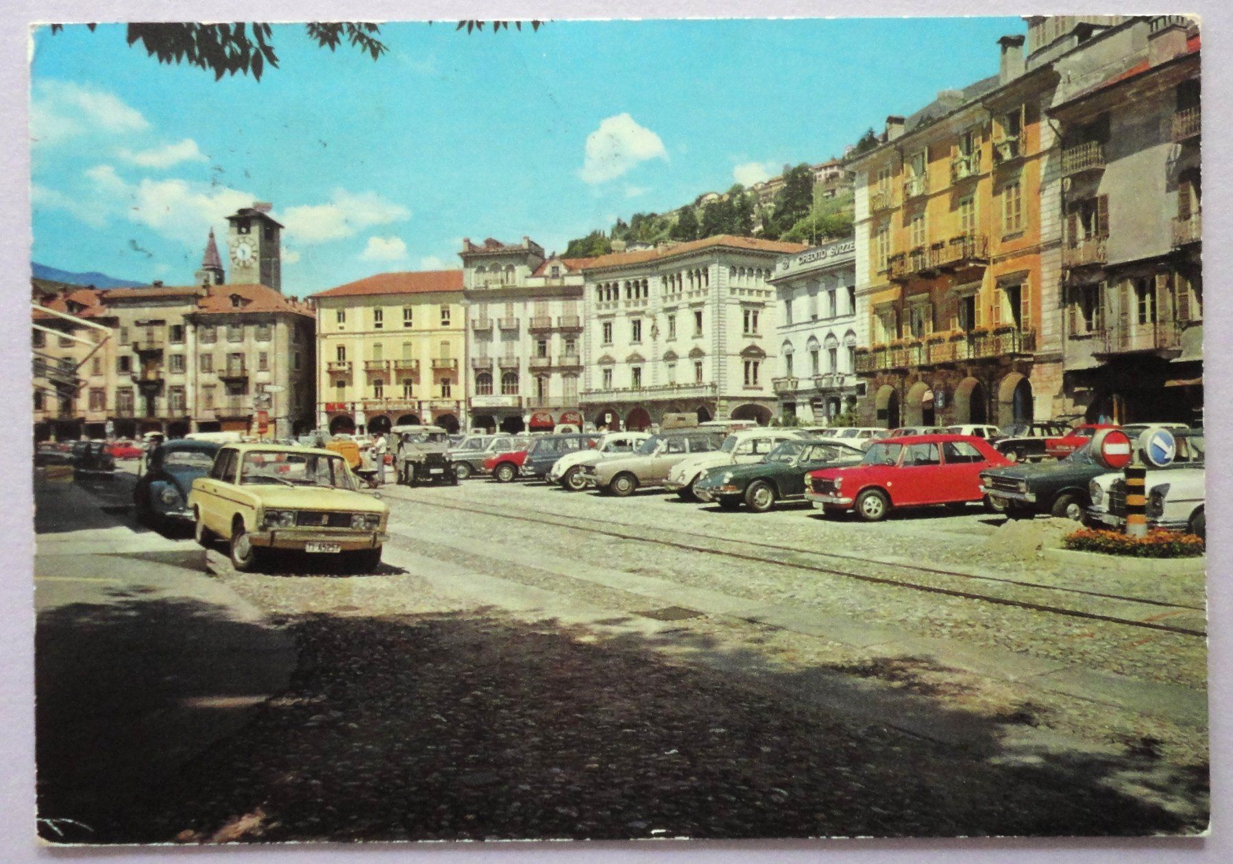 Ansichtskarten: Locarno - Piazza Grande – Gebraucht aus Fétigny von Billy2miny