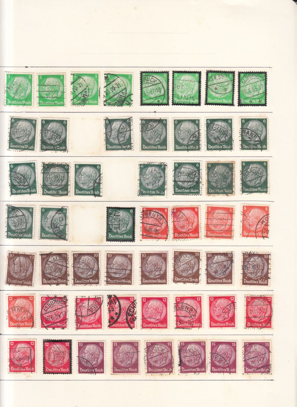 Tutti i francobolli: Teilsammlung Deutschland – Usato da Bürglen TG venduto da StampGraf 3