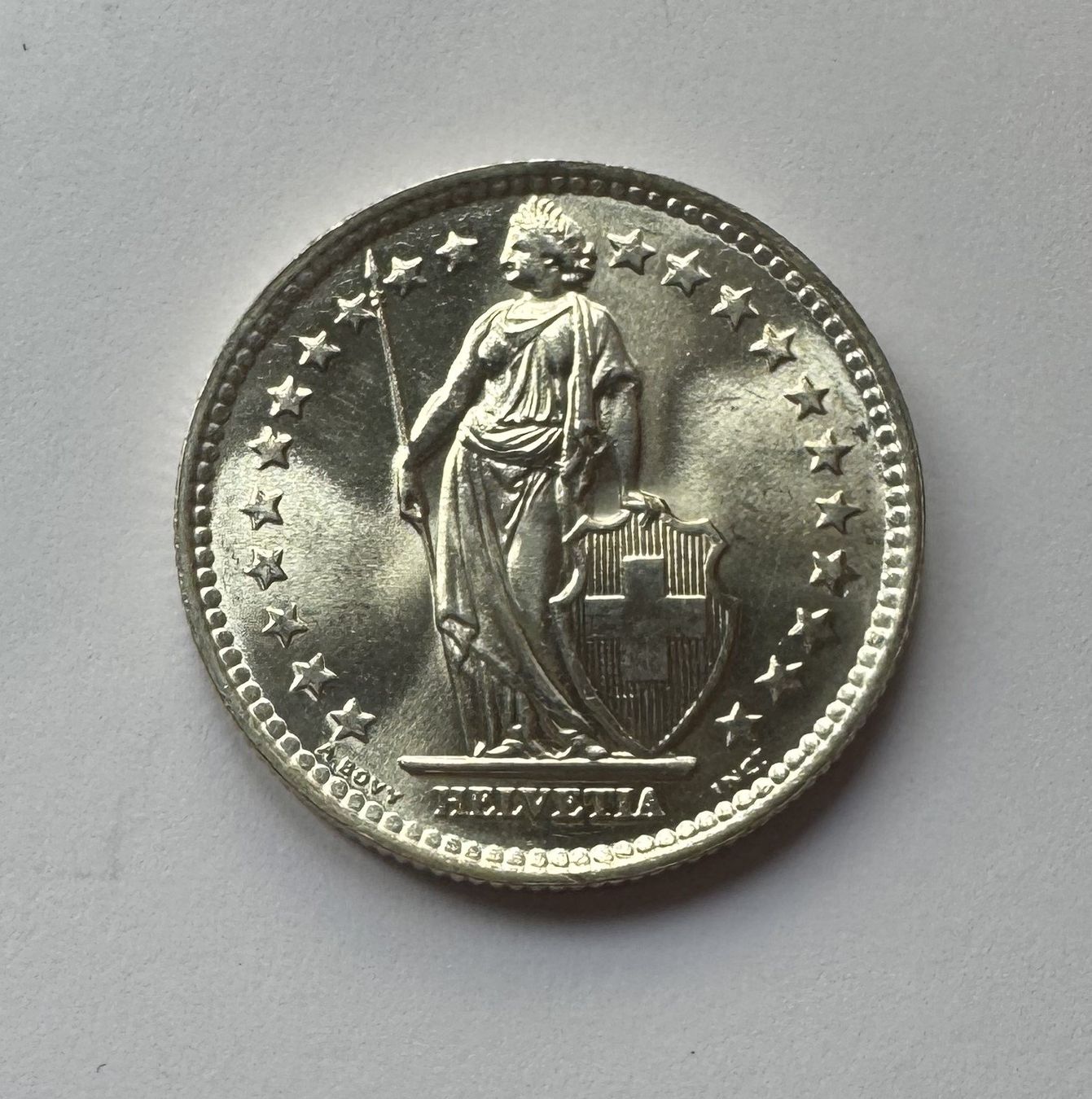 Alle Münzen: 1963 2 Franken stgl – Neu (gemäss Beschreibung) aus Kirchberg SG von Helveticus00 1