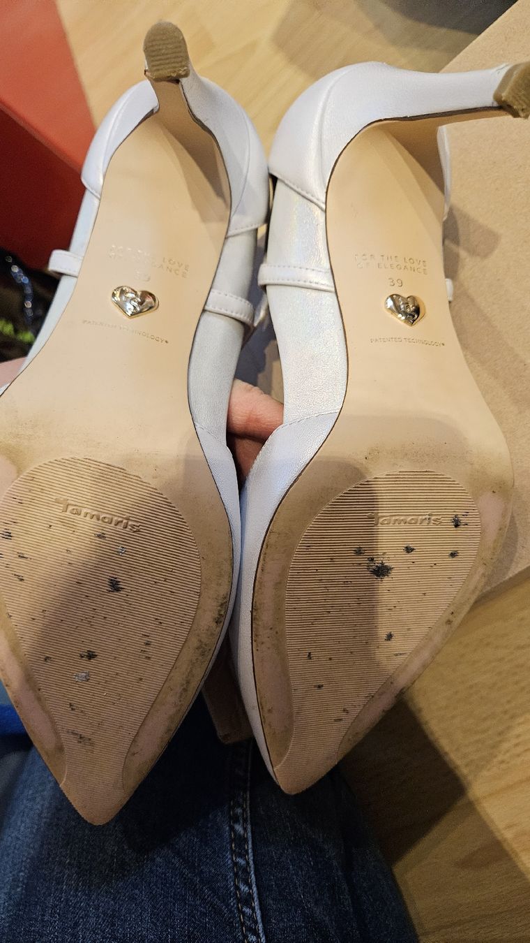 Tamaris Damenschuhe: Hochzeitsschuhe Tamaris Gr. 39 – Gebraucht aus jona von ricrac10 5