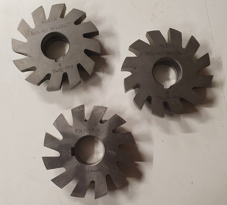 Fräser Modulfräser Zahnradfräser (Gebraucht) in Grabs für CHF 25 – mit ...