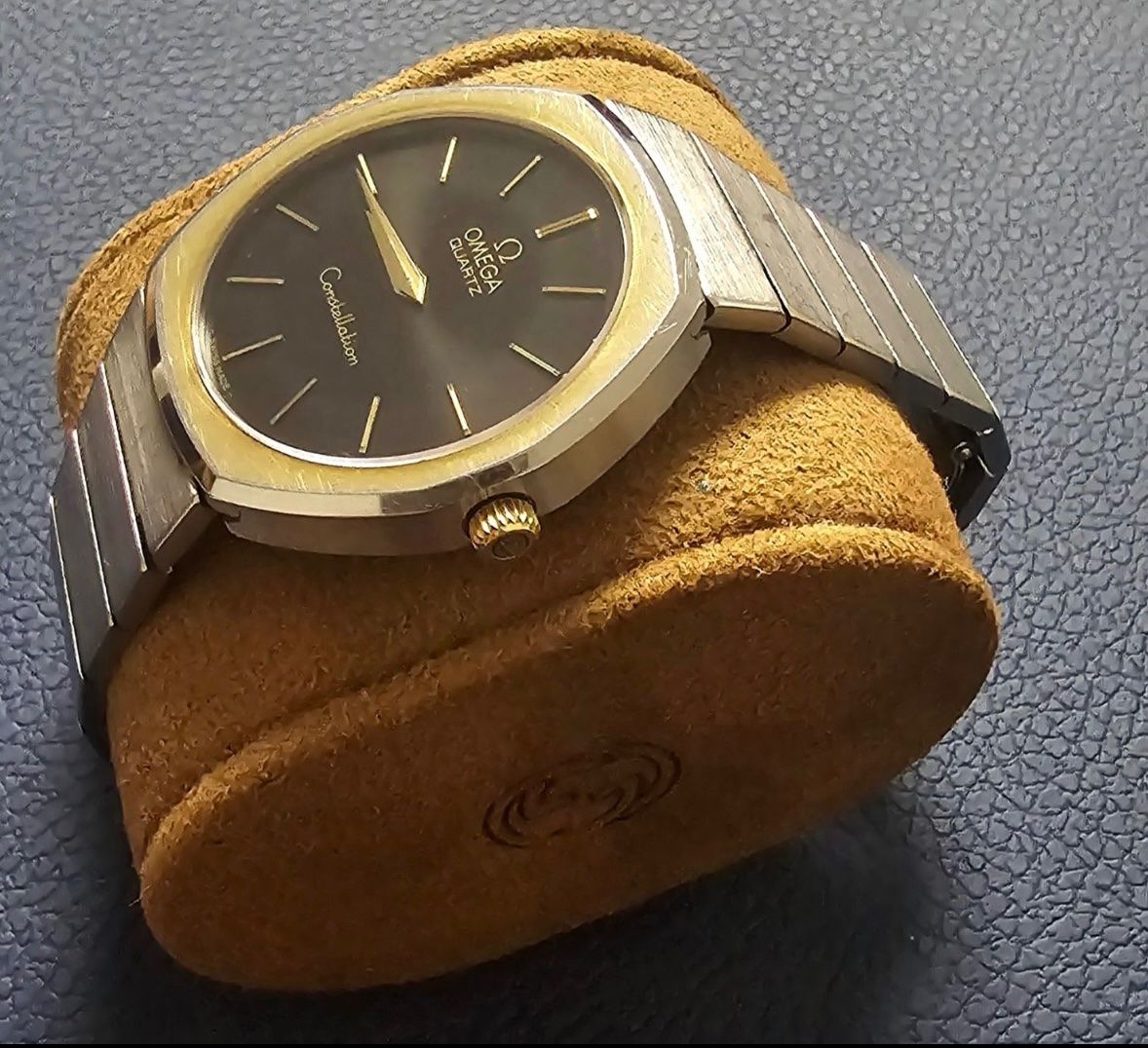 Omega Orologi: Omega Constellation Quartz Vintage Acier Or – Usato da Lausanne venduto da arm_7t8p 1