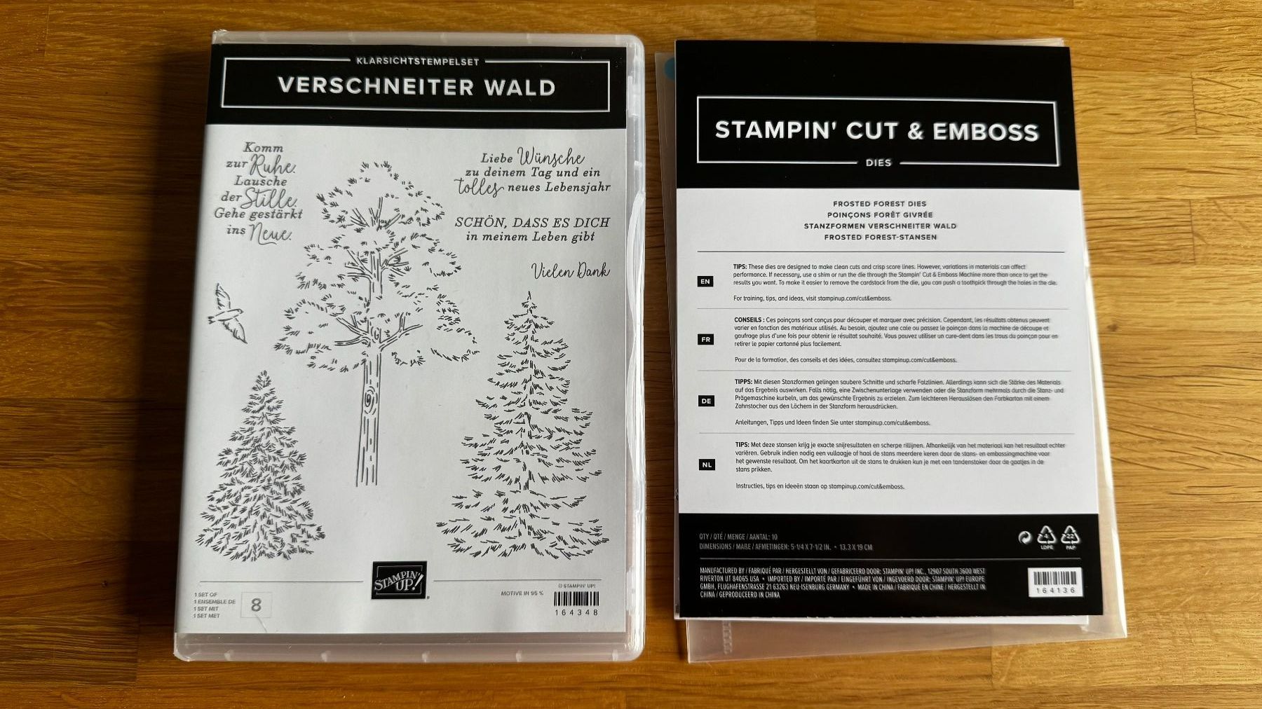Stampin' up! Stempel: Stampin Up / Verschneiter Wald / A – Gebraucht aus Neukirch (Egnach) von muolen