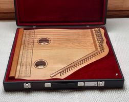 Wunderschöne 7-Akkordzither, hochwertiges Qualitätsprodukt