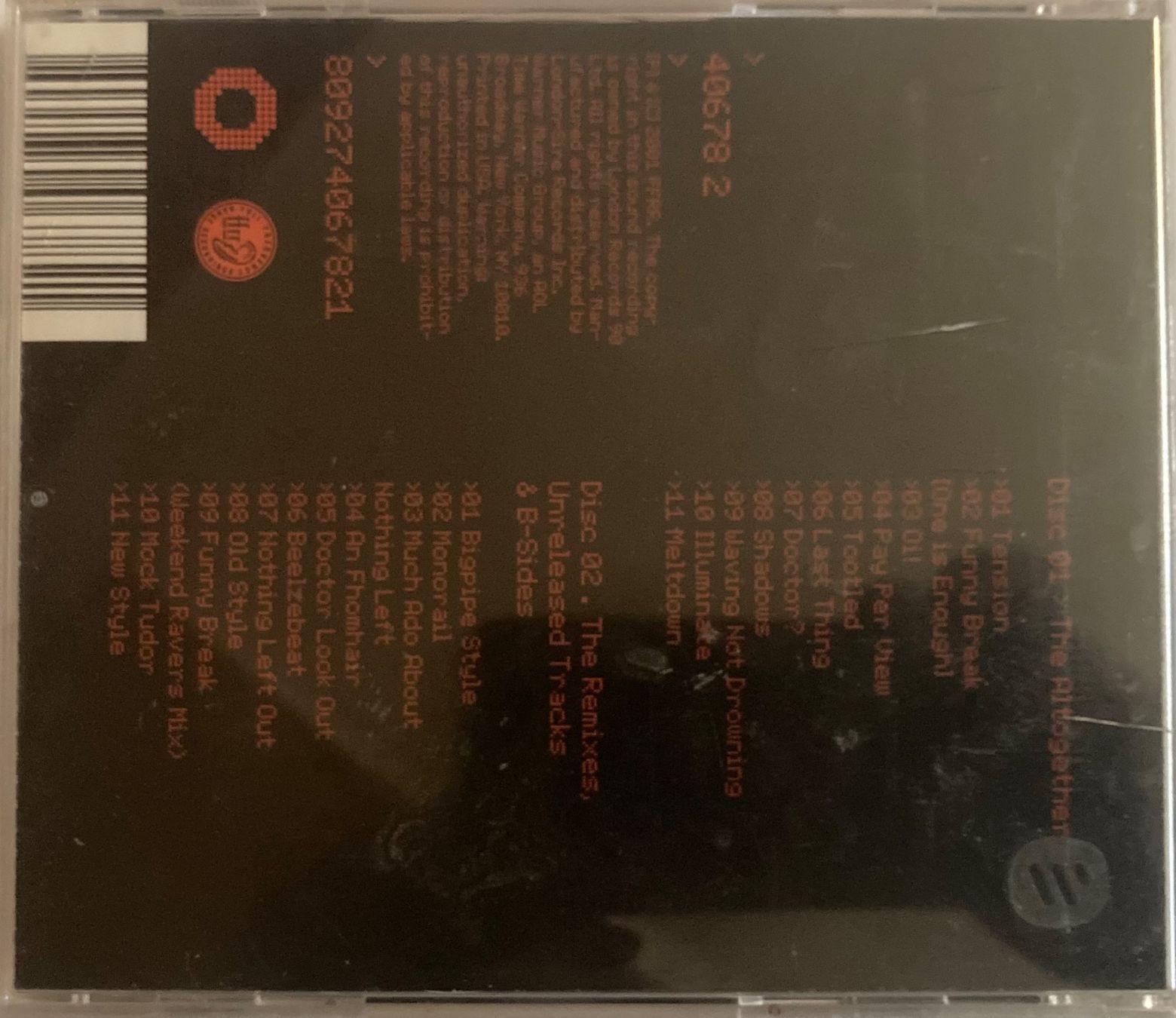 Schallplatten: ORBITAL - THE ALTOGETHER – Gebraucht aus Poliez-Pittet von Newtown-Records 1