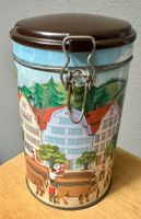 HERMET Vorratsdose, Kaffeedose, Blechdose Appenzeller Motiv