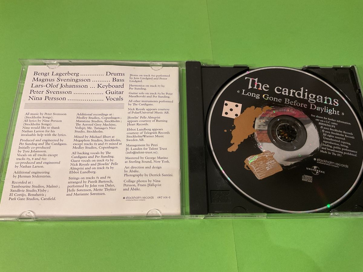 CD: The Cardigans - Long Gone Before Daylight CD, Top Zustand – Usato da Steinach venduto da Quarkie 1