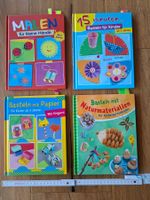 4 Bastelbücher: für kleine Hände / mit Papier / Kindergarten