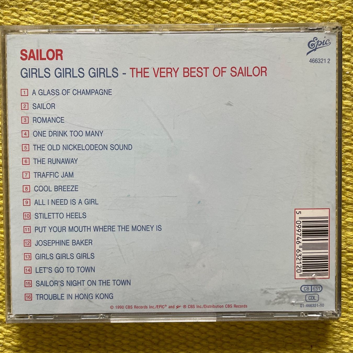 CDs: SAILOR-THE VERY BEST – D'occasion à Rorschacherberg par CD-Roli 1