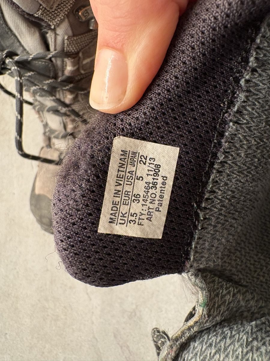 Salomon Scarpe per ragazzi: Salomon Wanderschuhe 36 – Usato da Biasca venduto da remmyrem 4