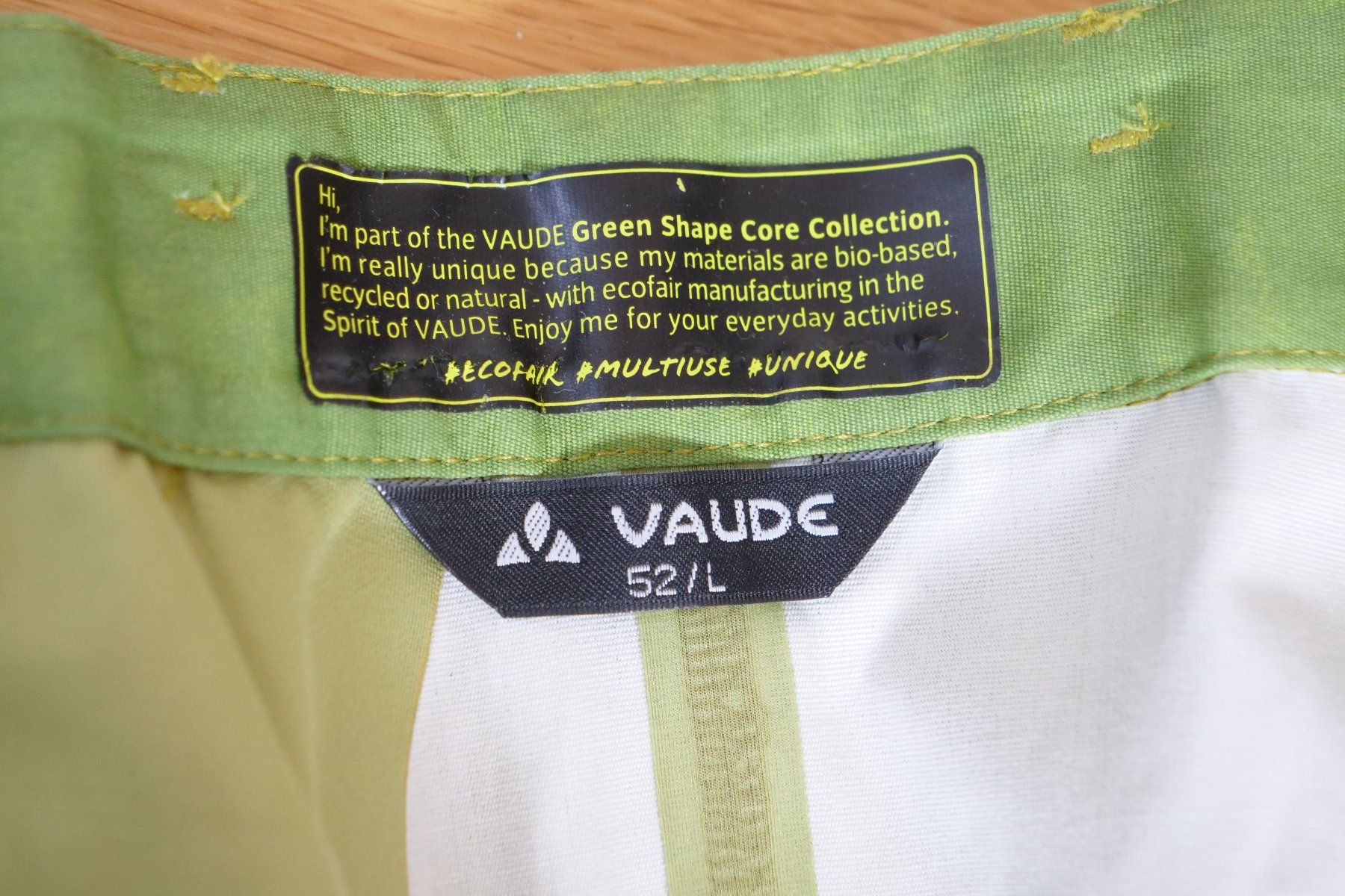 Vaude Pantaloni: Pantalon VAUDE Green Core 3L - L / 52 – Nuovo (secondo la descrizione) da Ependes FR venduto da Nada84 7