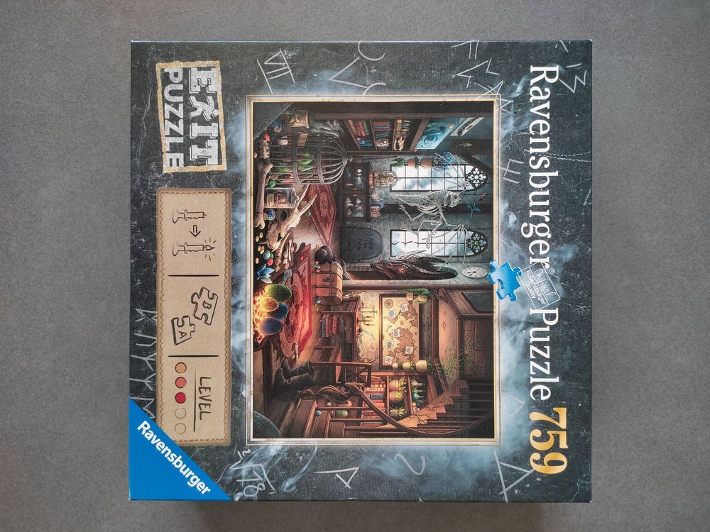 Ravensburger EXIT Puzzle 17306 EXIT – The Circle in Rome - Escape Room Puzzle with 919 Pieces for Beginners and Advanced, from 14 years