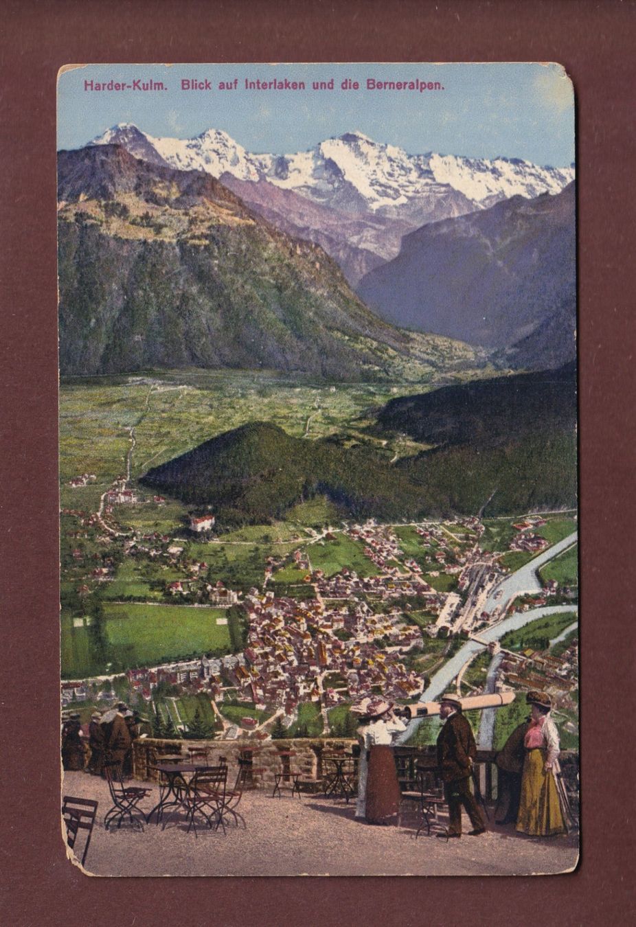 Cartoline postali: HARDER-KULM – Usato da Pully venduto da nicecards-shop