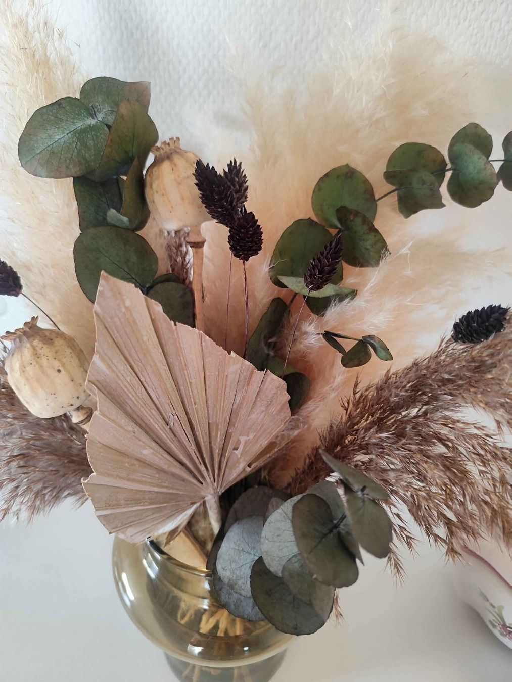 Alle Dekorationen: Getrockneter Blumenstrauss mit Vase, neu – Neu (gemäss Beschreibung) aus Zürich von Claudia_Zueri 1