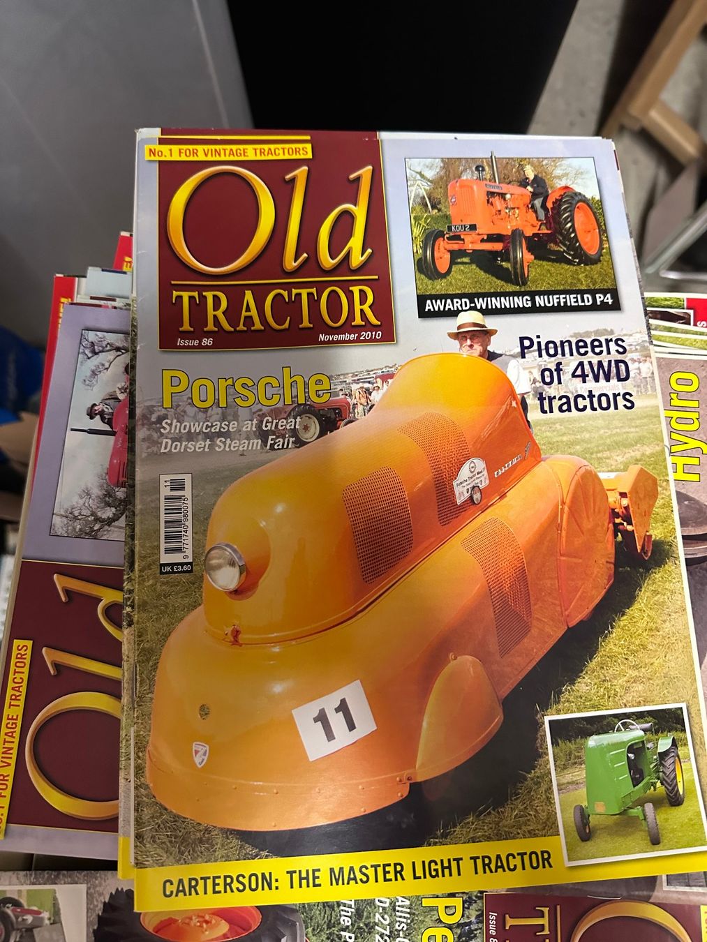 Riviste & Magazine: Old Tractor - Magazines de Septembre 2010 à Décembre 2010 – Usato da Prangins venduto da red_shoelace 2