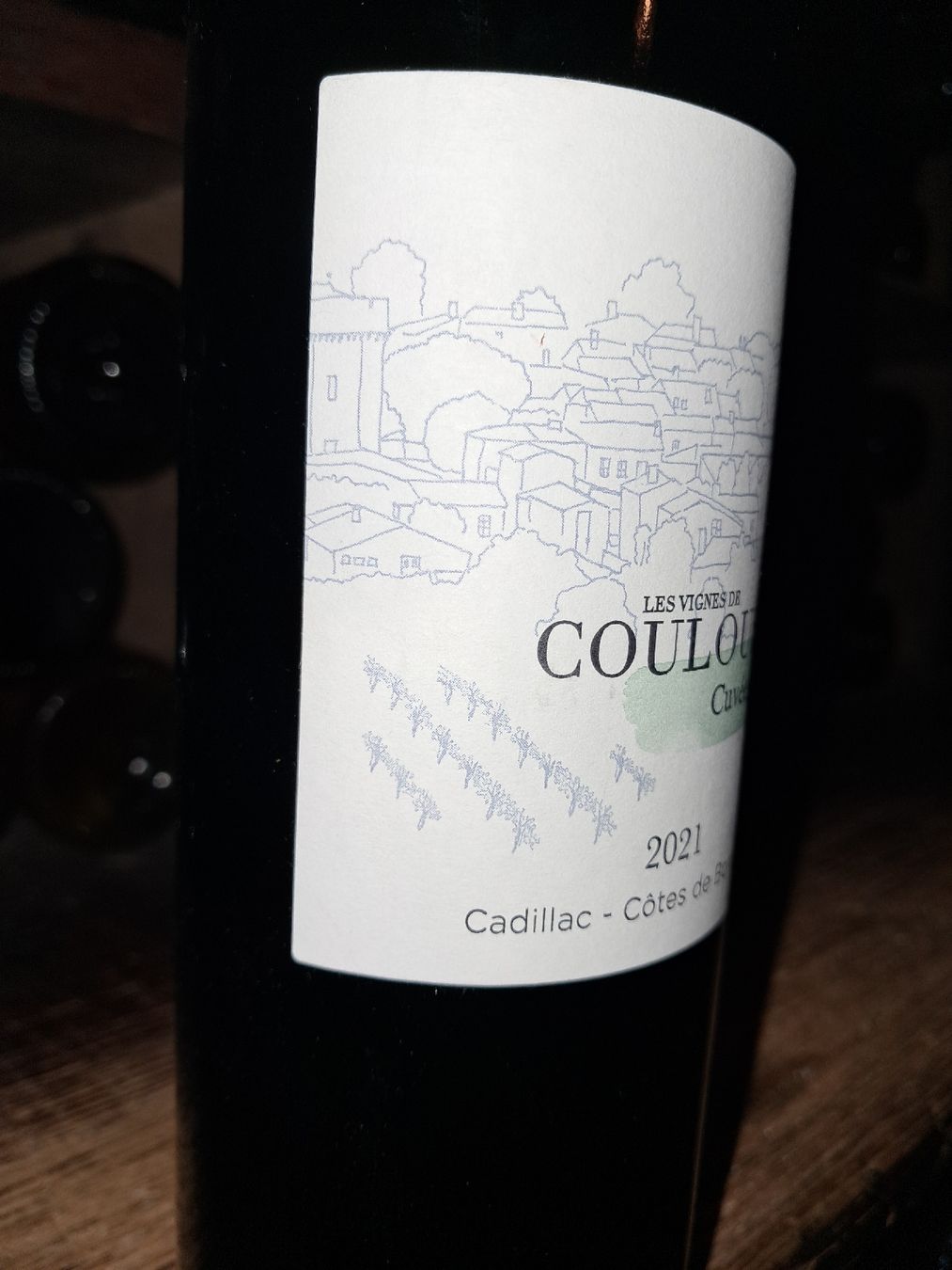 Wein: Les vignes de coulous Cadillac cotes de bordeaux 2021 – Neu und originalverpackt aus Le locle von juliensaran 2