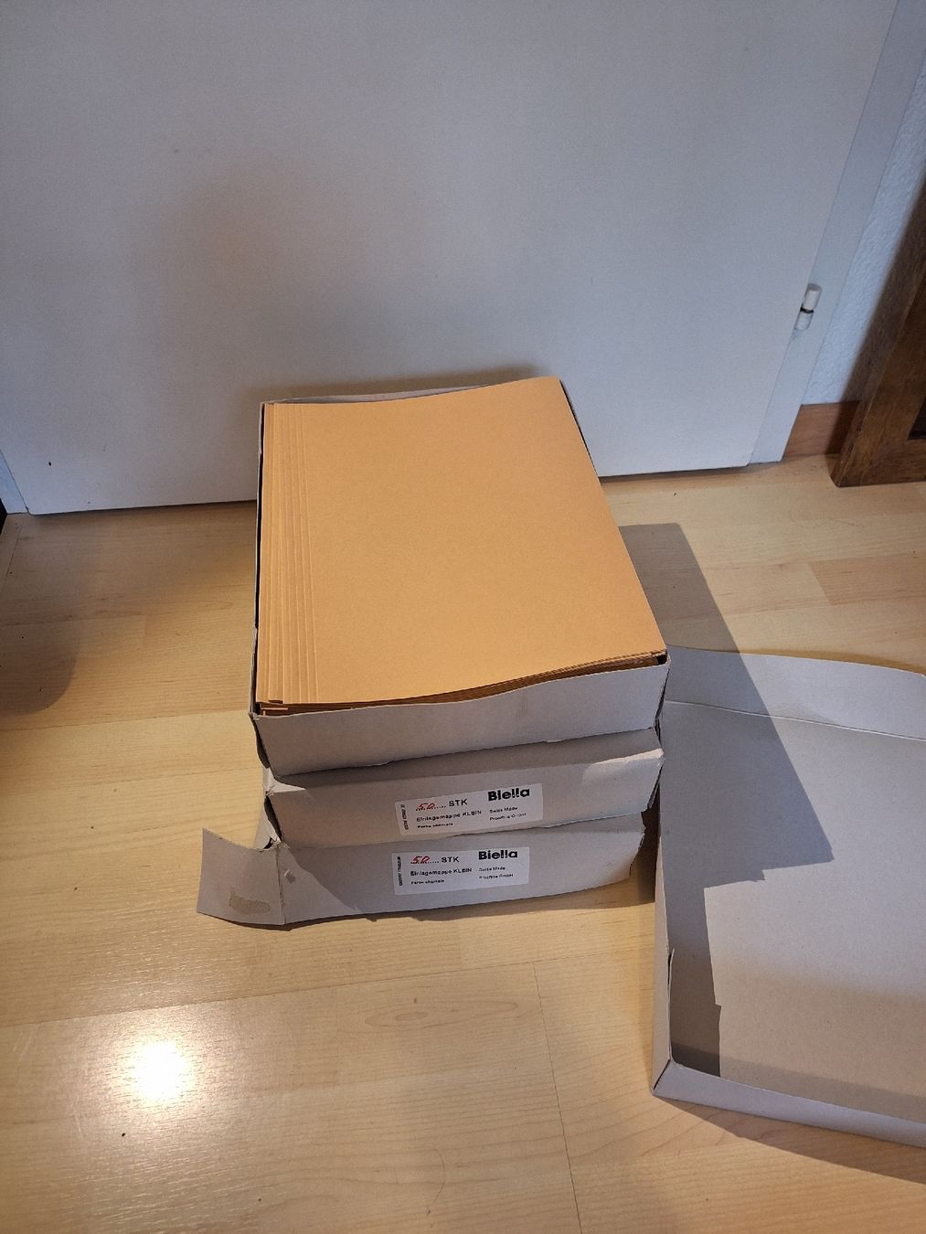 Biella Raccoglitori: Ca. 150 Biella Einlegemappen Chamois – Nuovo e nell'imballaggio originale da Ipsach venduto da nik_6hkj 2