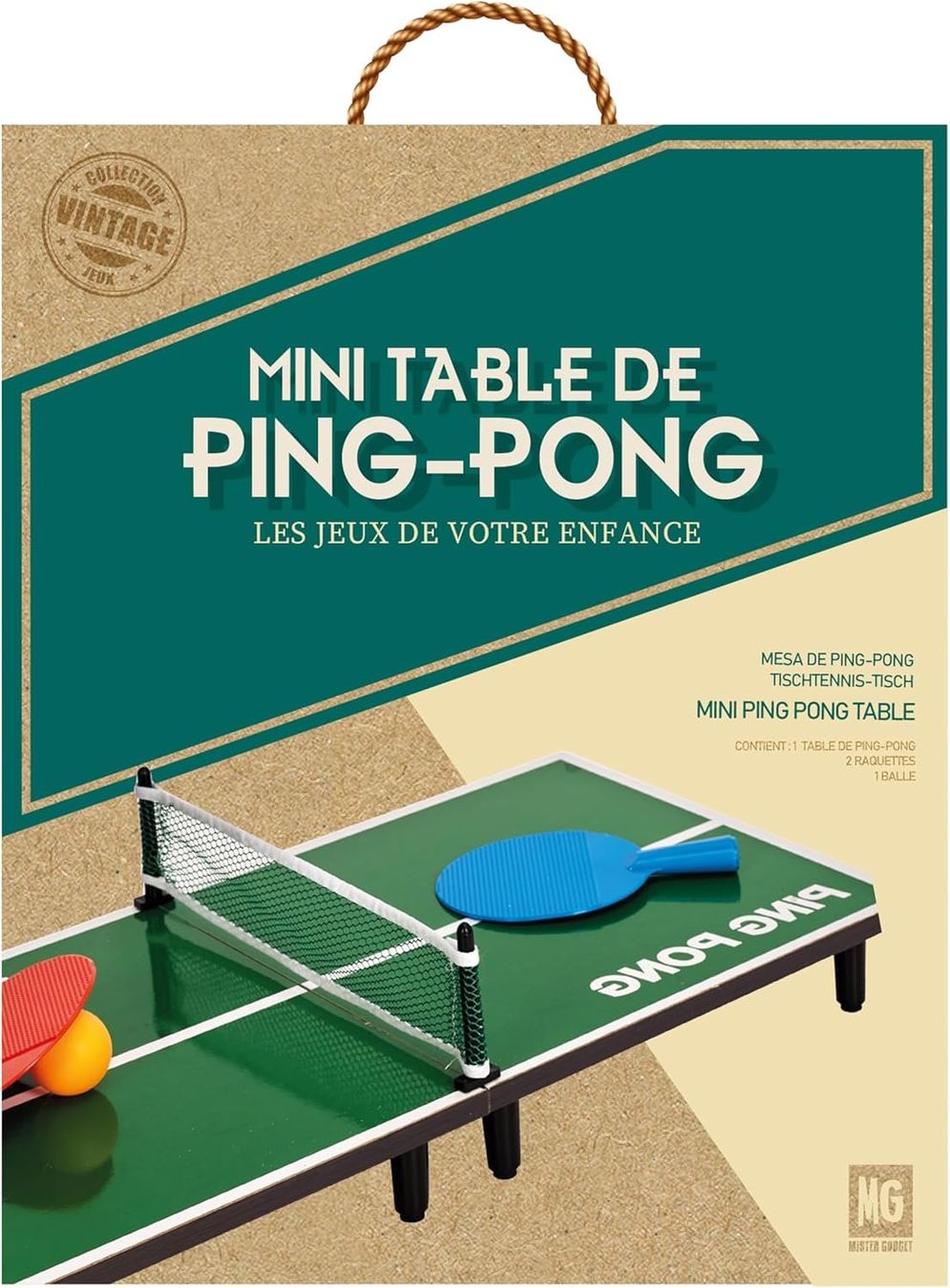 Tischtennis: Table de ping pong miniature ( NEUF ) – Neu und originalverpackt aus Meyrin von ChiaraMania 2