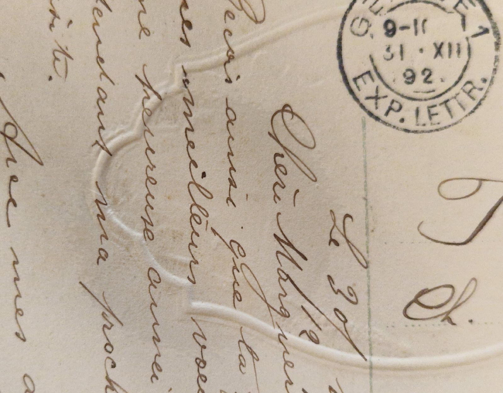 Cartoline postali: Bonne Année, 31.XII.23 Genève – Usato da Ebikon venduto da Donar50 1