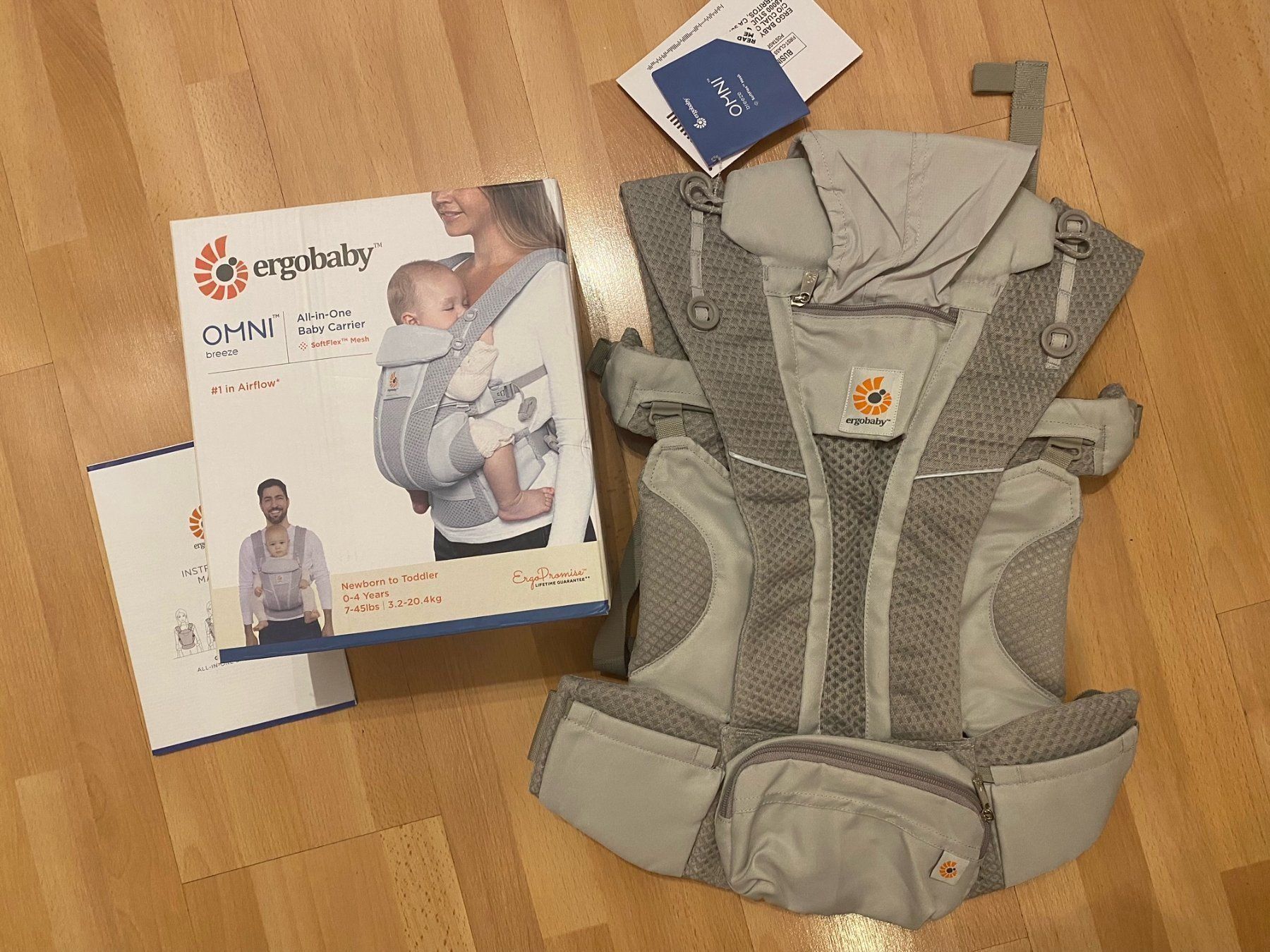 Ergo Baby Marsupi portabebè: Ergobaby Omni Breeze Babytrage – Nuovo e nell'imballaggio originale da Buchrain venduto da Sssschaller