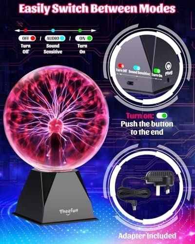 Toutes les décorations: Plasmakugel 8 Zoll – Neuf avec emballage d'origine à Hundwil par Stallone5 6