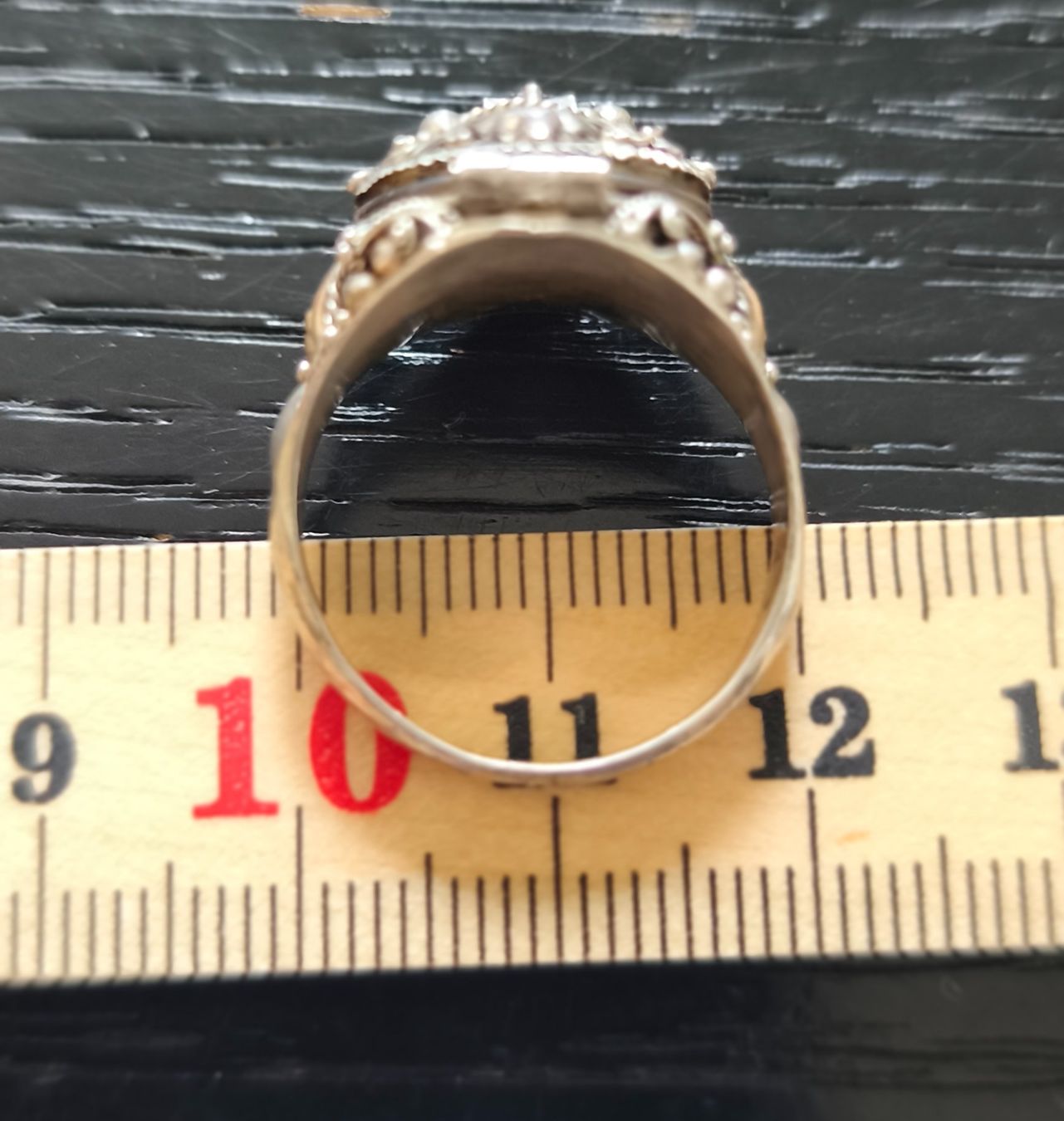 Anelli: Silberring 925 "verziert" - ca. 4.98 gr. - Gr. 59-60 – Usato da Bern venduto da BanTuRuan69 5