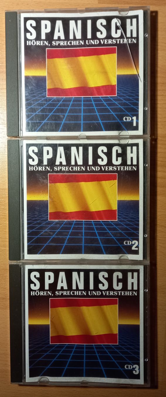 CD & DVD vergini: Spanisch A2 Sprachkurs - Basic Español, Top Zustand! etc.... – Usato da Schönenberg TG venduto da jim_cmc5 7