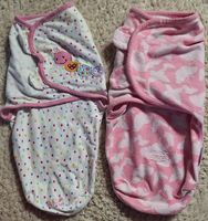 2x SwaddleMe Pucksack, ca. 0-4M