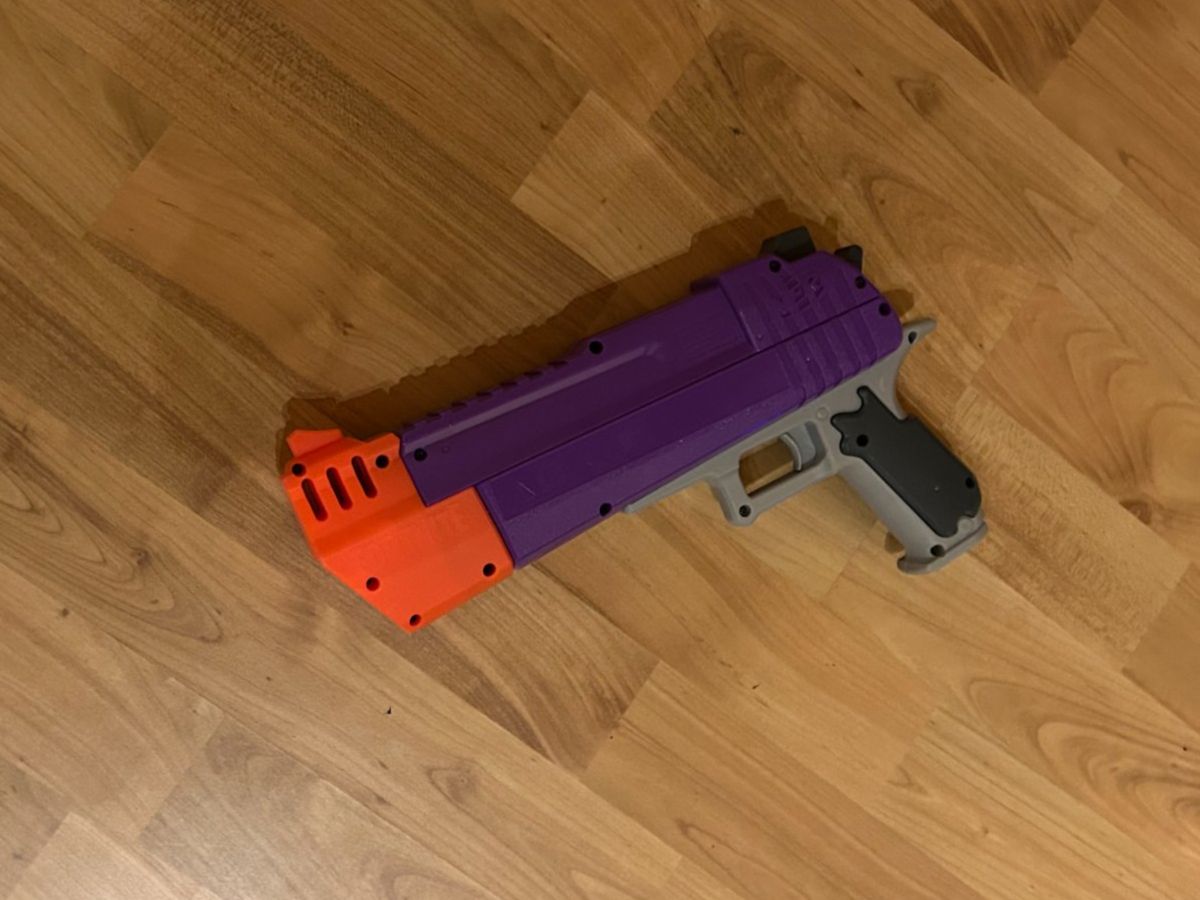 Nerf Giocattoli: Nerf Fortnite SP-L Elite Dart Blaster, Gebraucht – Usato da Neuhaus SG venduto da raschles 1
