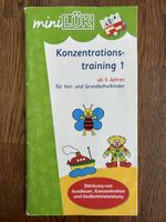 mini LÜK Konzentrationstraining 1 guter Zustand