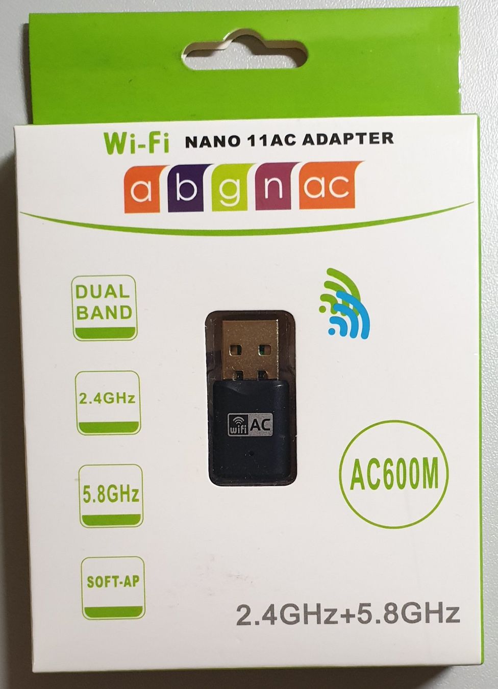 Unità & Adattatore: Wifi USB Adapter 2.4/5.8GHz – Nuovo e nell'imballaggio originale da Volketswil venduto da jul_hwb8