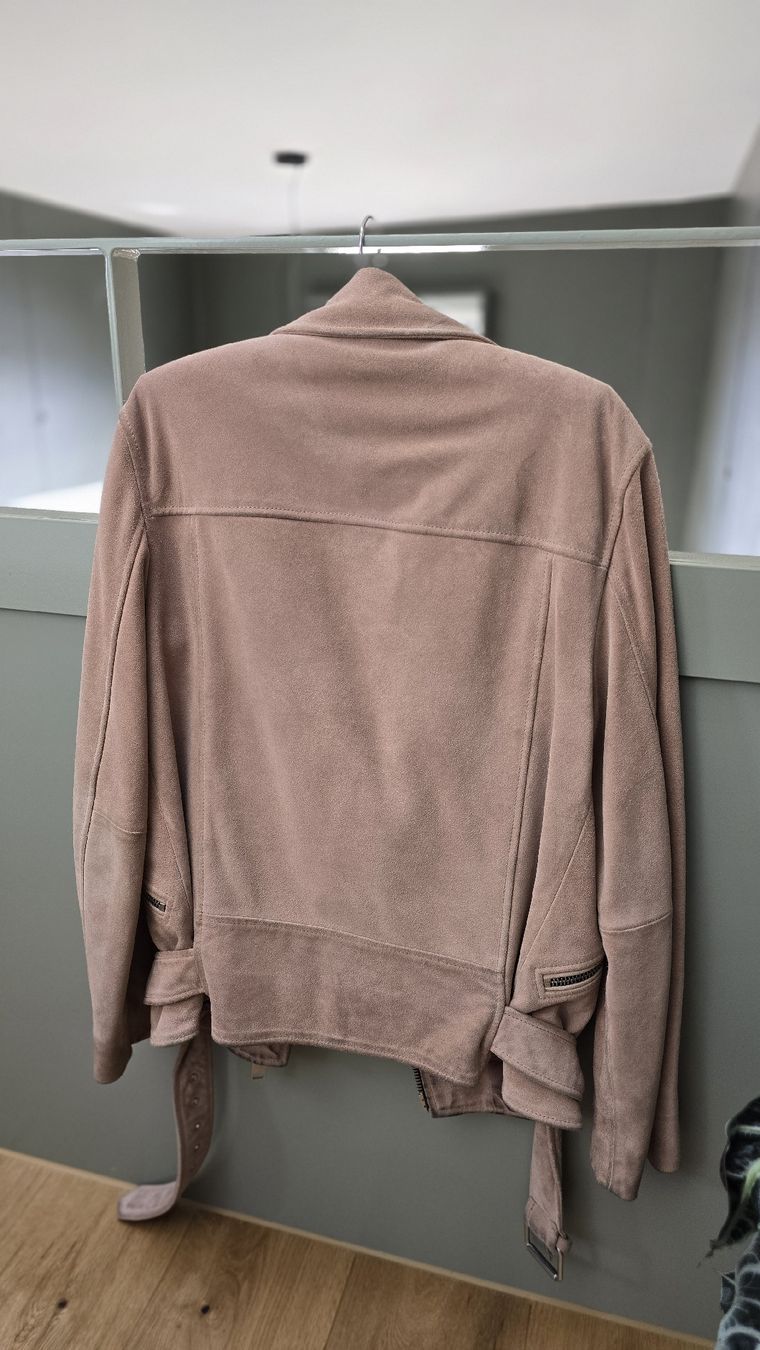 Allsaints Giacche: ALLSAINTS // Oversized LEDERJACKE in Rosa – Usato da Zürich venduto da YFG_ZH 3