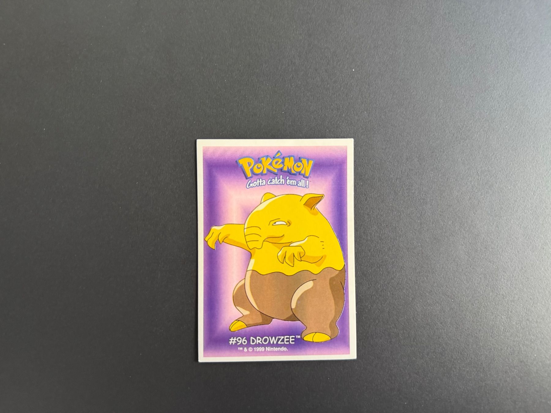Pokémon Carte collezionabili: Pokémon Dunkin Boomer 1999 - Drowzee – Usato da Zürich venduto da mountainwizard00