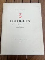 3 Églogues, C. d'Eterrnod, dédicacé, 1946