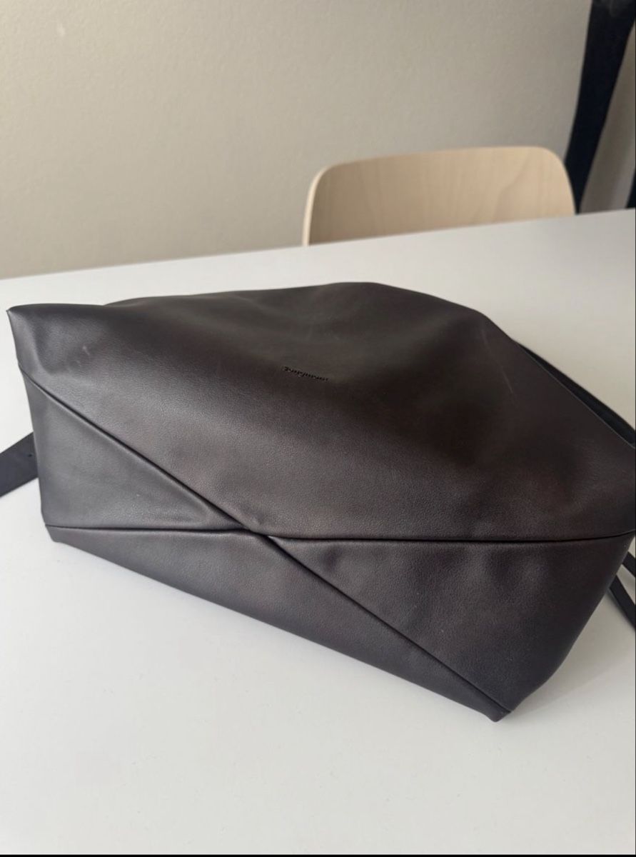 Borse da donna: Chic brown synthetic leather shoulder bag – Nuovo (secondo la descrizione) da Buchs AG venduto da sxf96 4