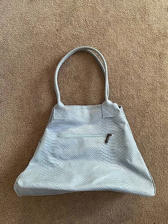 Borse da donna: Echtledertasche hellblau – Usato da Wangs venduto da MiStGoPe 1