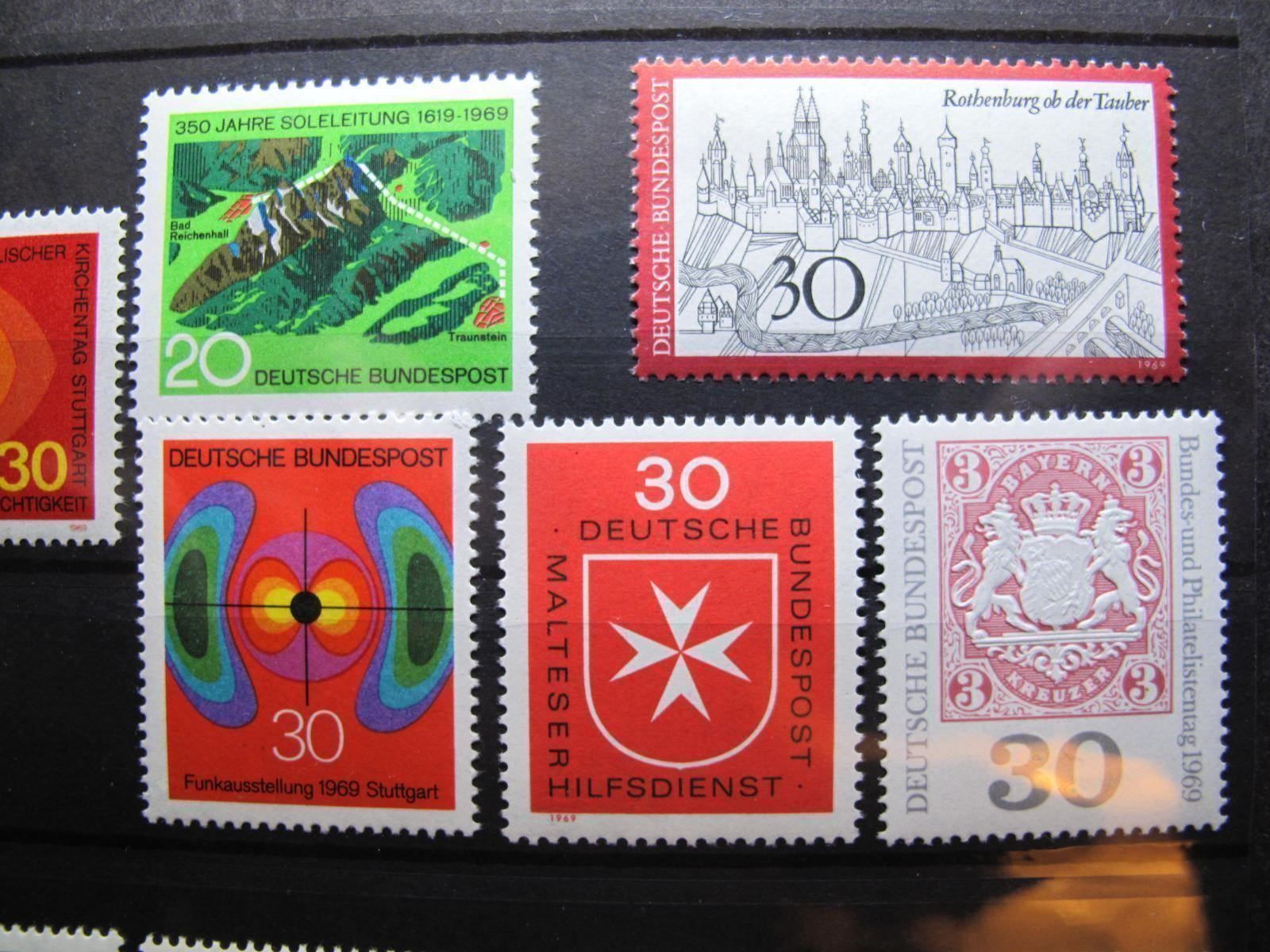Tutti i francobolli: BRD 1969 Jahresjubiläum /Ernst Moritz ** – Usato da Wil SG venduto da fva01 1