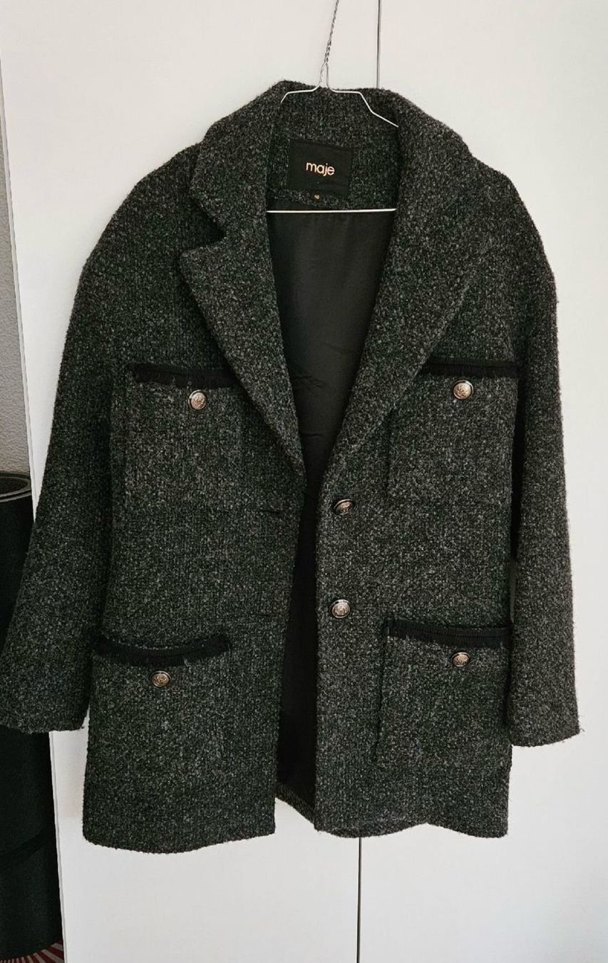 Maje Cappotti: Maje Mantel Jacke Gr. M-38/40 – Usato da Winterthur venduto da tim_cl8x 2
