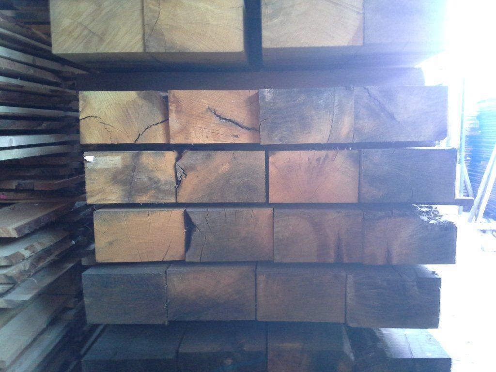 Articoli in legno: Holzschwellen, Bahnschwellen – Nuovo (secondo la descrizione) da Sattel venduto da Saegewerk 1