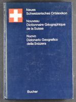 SCHWEIZERISCHES ORTSLEXIKON 1983, gut erhalten