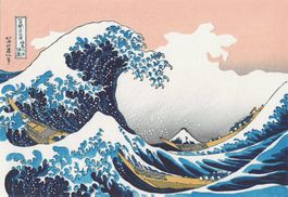 HOKUSAI - La Grande vague de Kanagawa- Gravure sur bois