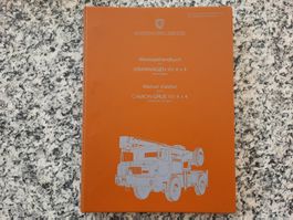 Werkstatthandbuch für Kranwagen 10t 4x4 - Kranaufbau
