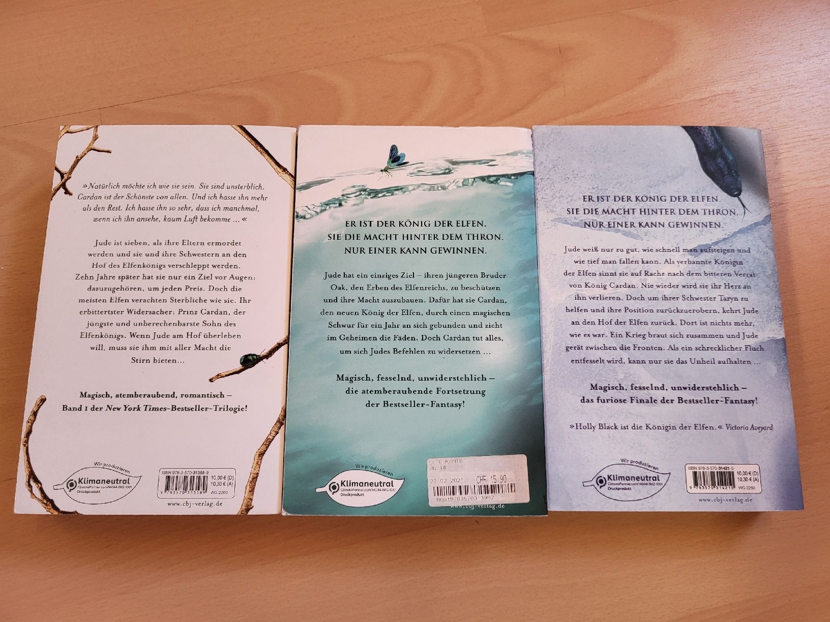 Libri: Die Elfenkrone v. Holly Black, Band 1-3 – Usato da Grüt (Gossau ZH) venduto da Rotgeisterbaum 1